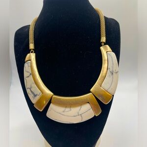 Golden Howlite Necklace